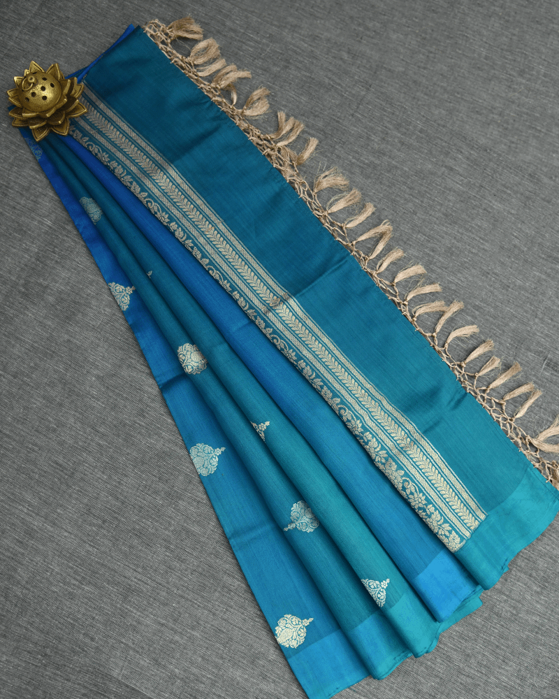 Teal Azure Dupatta - Image 2