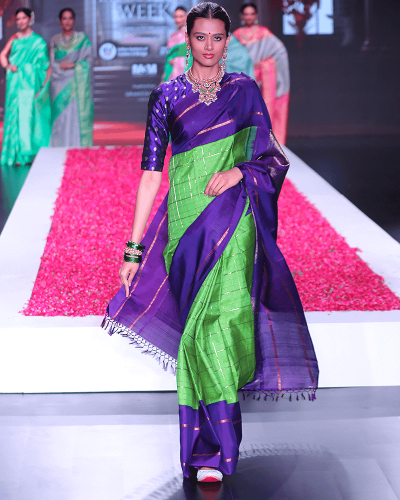 Green Kanjivaram Silk Saree