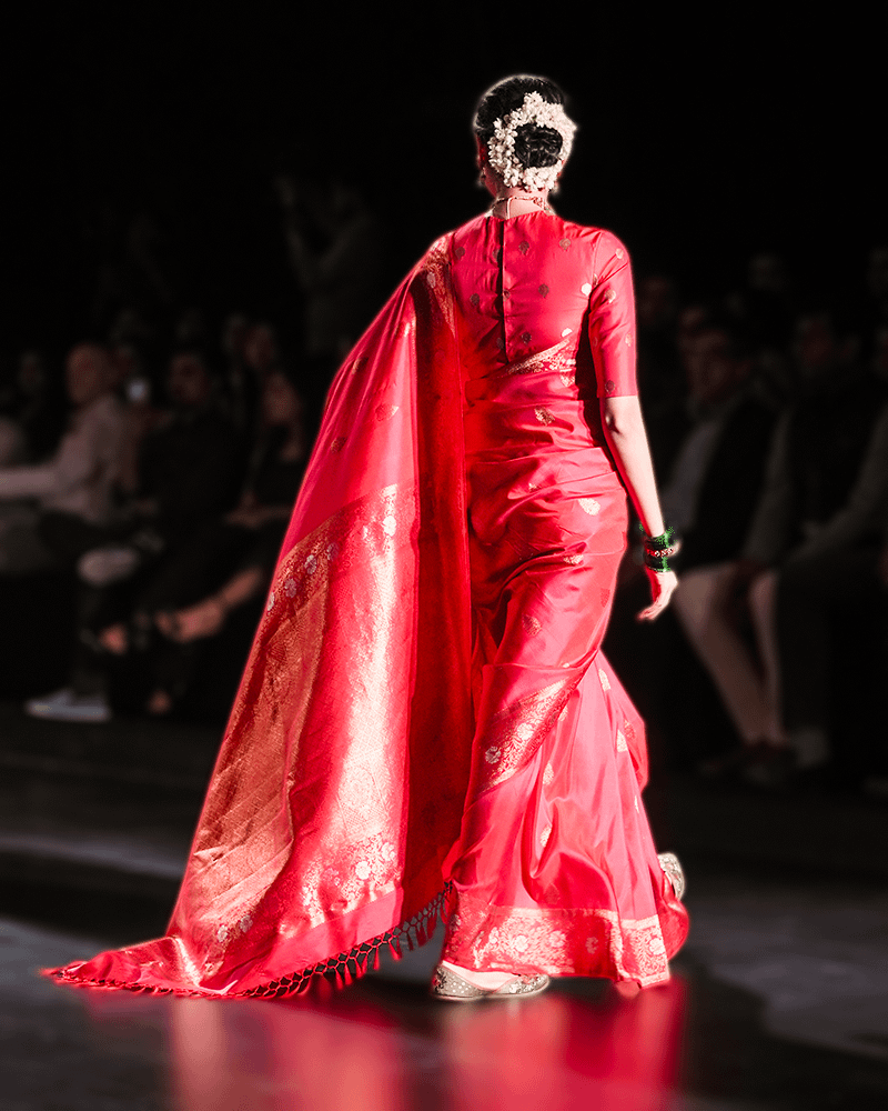 Crimnson Red Kanjivaram Saree - Image 2